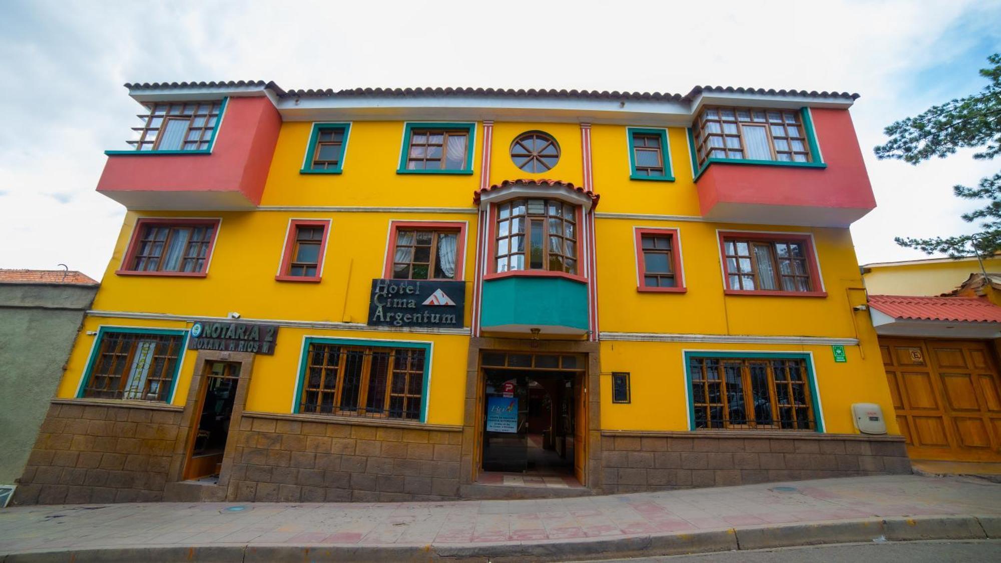 Hotel Cima Argentum Potosí Buitenkant foto